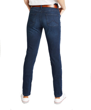 C&A Denim Mustang-straight Jeans-high Waist-sissy in het Blauw Dames Kleding voor voor Jeans voor Jeans met rechte pijp 